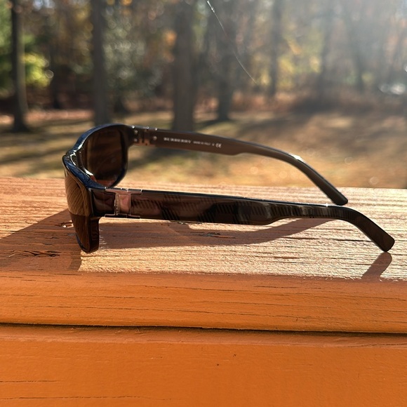 Burberry BE 4090 3081/73 Men Sunglasses Brown Rectangular - Picture 14 of 16